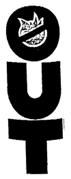 OUT logo