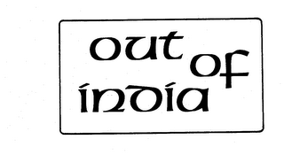 OUT OF INDIA logo