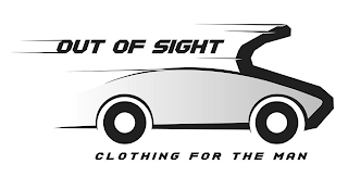 OUT OF SIGHT CLOTHING FOR THE MAN logo