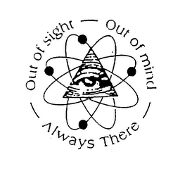OUT OF SIGHT OUT OF MIND ALWAYS THERE logo