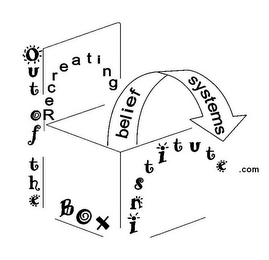 OUT OF THE BOX INSTITUTE RECREATING BELIEF SYSTEMS .COM logo