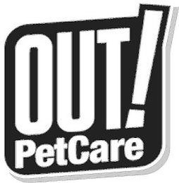 OUT! PETCARE logo