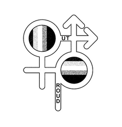 OUT PROUD logo