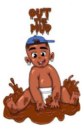 OUT THE MUD logo