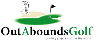 OUTABOUNDS GOLF SERVING GOLFERS AROUND THE WORLD logo