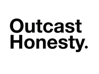 OUTCAST HONESTY. logo