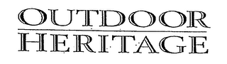 OUTDOOR HERITAGE logo