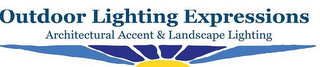 OUTDOOR LIGHTING EXPRESSIONS ARCHITECTURAL ACCENT & LANDSCAPE LIGHTING logo