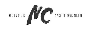 OUTDOOR NC MAKE IT YOUR NATURE logo