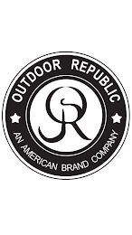 OUTDOOR REPUBLIC OR AN AMERICAN BRAND COMPANY logo