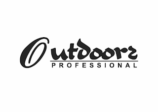 OUTDOORS PROFESSIONAL logo