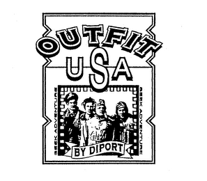 OUTFIT USA BY DIPORT SEEK ADVENTURE logo