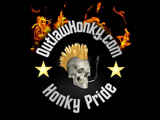 OUTLAW HONKY.COM HONKY PRIDE HEAD HONKY logo