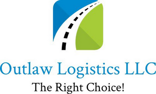 OUTLAW LOGISTICS LLC THE RIGHT CHOICE! logo
