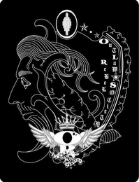 OUTLAW REBEL SOCIETY OLRS LAVORO NATO LEGGENDA logo