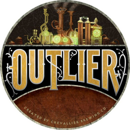 OUTLIER CREATED BY CHEVALLIER BREWING CO. logo