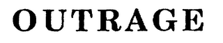 OUTRAGE logo