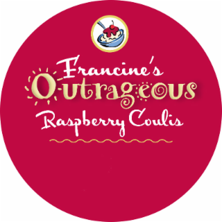 OUTRAGEOUS FRANCINE'S RASPBERRY COULIS logo