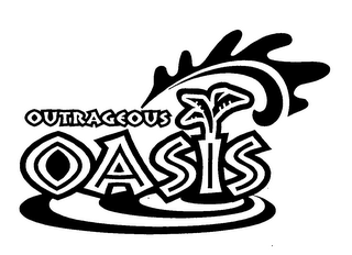 OUTRAGEOUS OASIS logo