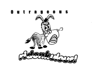 OUTRAGEOUS RIDONKULOUS! logo