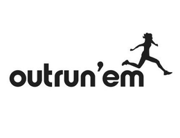OUTRUN'EM logo