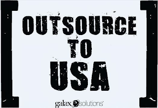 OUTSOURCE TO USA GALAXE SOLUTIONS logo