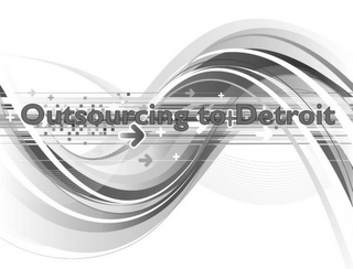 OUTSOURCING TO DETROIT logo