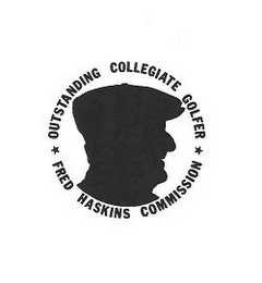 OUTSTANDING COLLEGIATE GOLFER FRED HASKINS COMMISSION logo