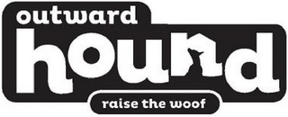 OUTWARD HOUND RAISE THE WOOF logo