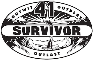 OUTWIT OUTPLAY 41 SURVIVOR  OUTLAST logo