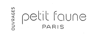 OUVRAGES PETIT FAUNE PARIS logo