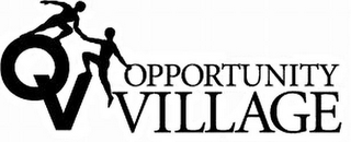 OV OPPORTUNITY VILLAGE logo