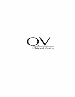 O.V. [ORIGINAL VERSION] logo
