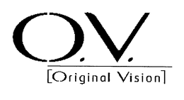 O.V. [ORIGINAL VISION] logo
