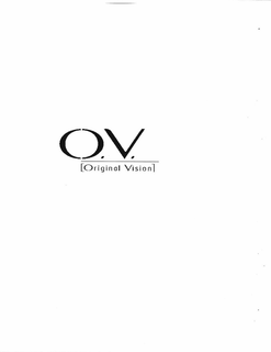 O.V. [ORIGINAL VISION] logo