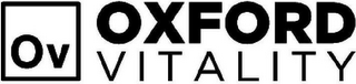 OV OXFORD VITALITY logo
