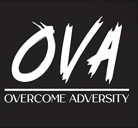 OVA OVERCOME ADVERSITY logo