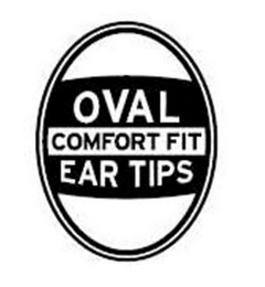 OVAL COMFORT FIT EAR TIPS logo