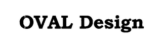 OVAL DESIGN logo