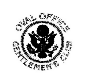 OVAL OFFICE GENTLEMAN'S CLUB logo
