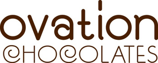 OVATION CHOCOLATES logo