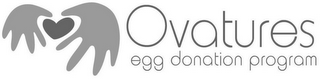 OVATURES EGG DONATION PROGRAM logo