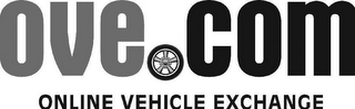 OVE COM ONLINE VEHICLE EXCHANGE logo