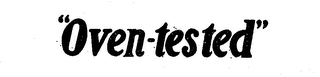"OVEN-TESTED" logo