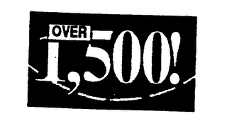 OVER 1,500! logo