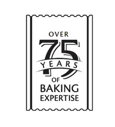 OVER 75 YEARS OF BAKING EXPERTISE logo