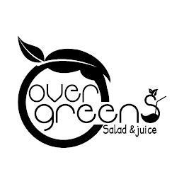 OVER GREENS SALAD & JUICE logo