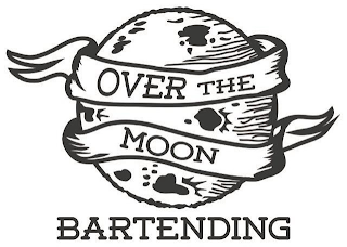OVER THE MOON BARTENDING logo