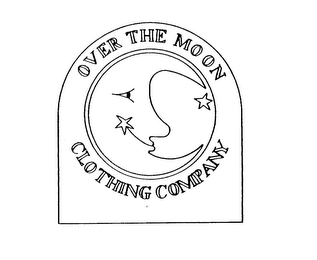OVER THE MOON CLOTHING COMPANY logo