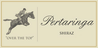 "OVER THE TOP" PERTARINGA SHIRAZ logo